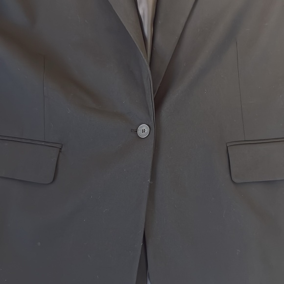 Zara Women’s Black Business casual Blazer Office Jacket XXL V neck Classic - Picture 6 of 10